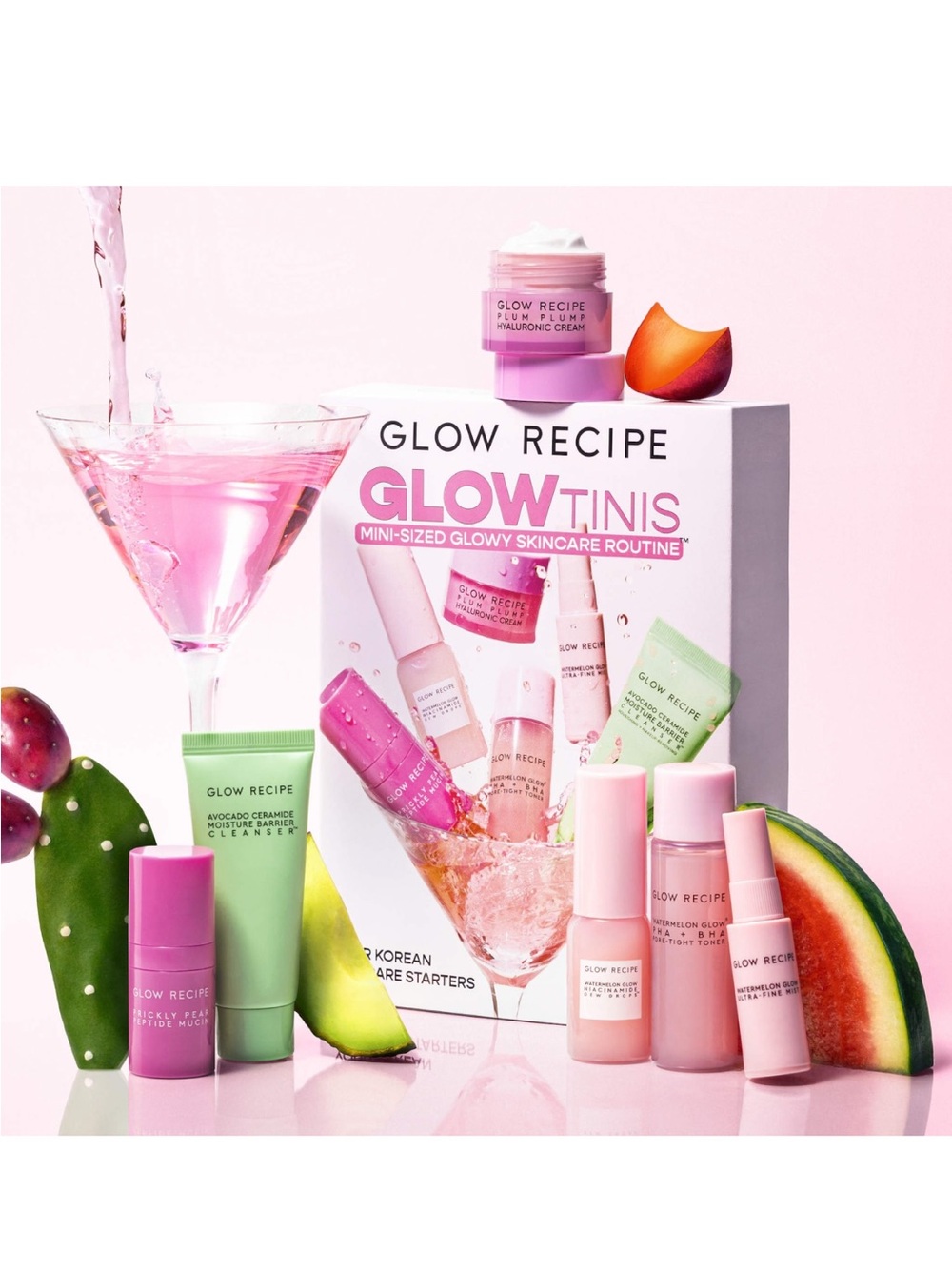 GLOW RECIPE Glowtinis Mini Skincare Set